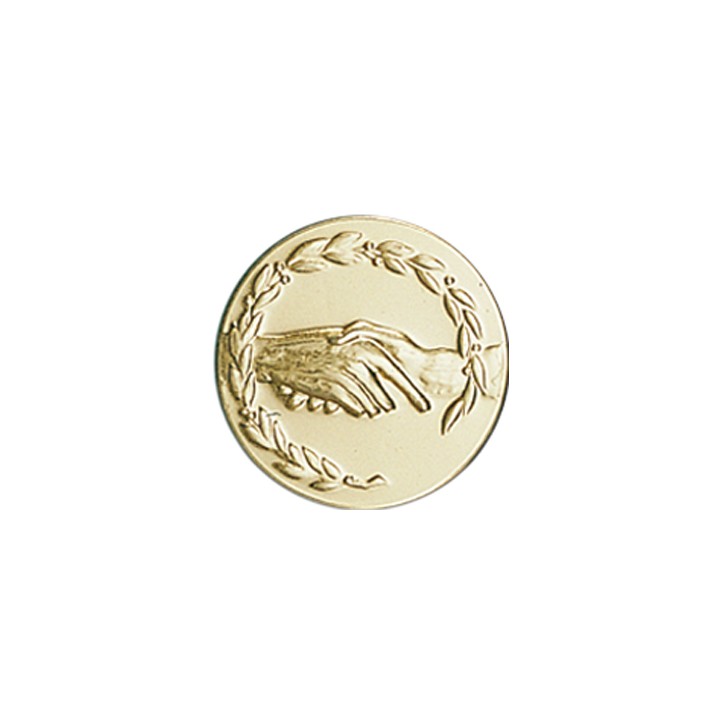 DISCO DORADO MANOS Ø 2,5 CM