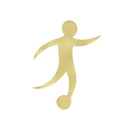 ALEGORIA SOLDART FUTBOL 10 x 7 cm