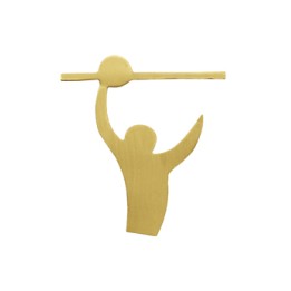 ALEGORIA SOLDART VOLEIBOL 10 x 8 cm