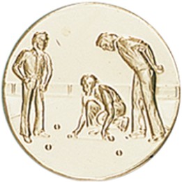 DISCO DORADO PETANCA Ø 2,5 CM