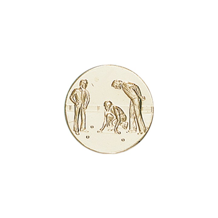 DISCO DORADO PETANCA Ø 2,5 CM