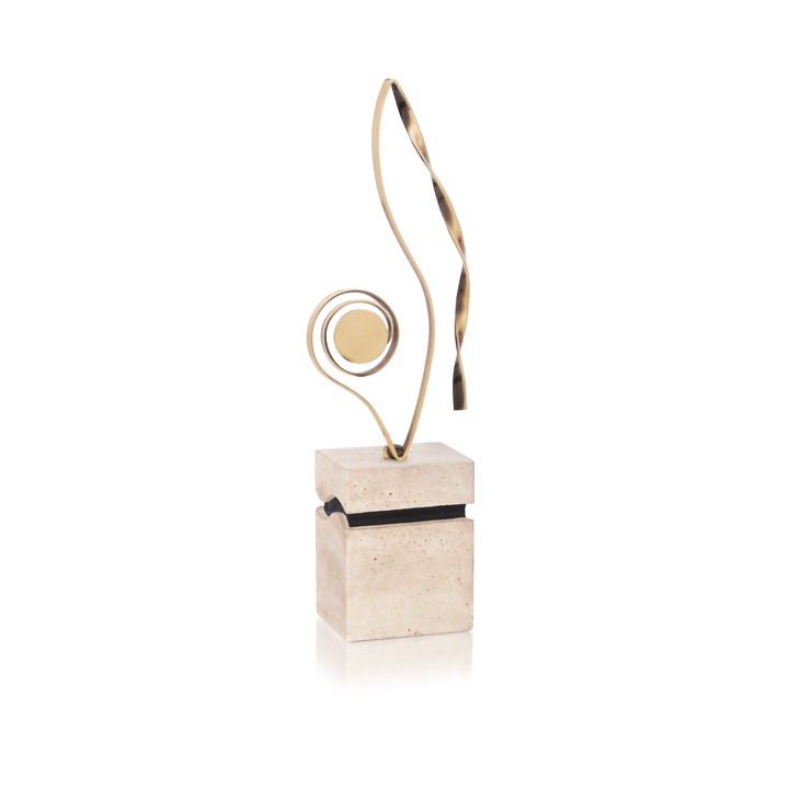 TROFEO SOLDART ALEGORICO 28 cm