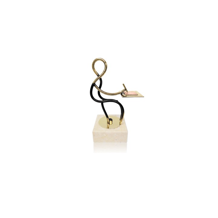 TROFEO SOLDART LITERATURA 17 cm