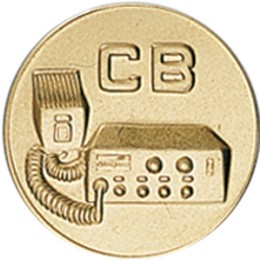 DISCO DORADO RADIO Ø 2,5 CM