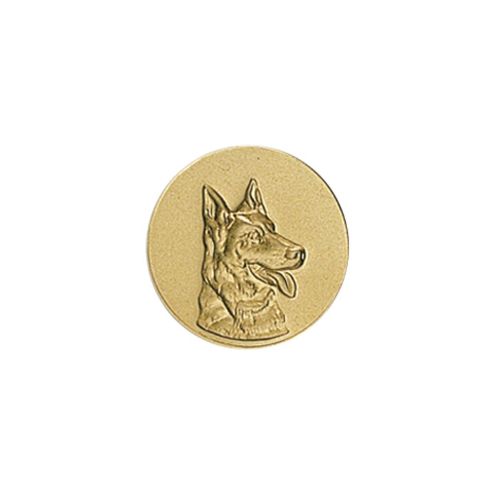 DISCO DORADO PERRO Ø 2,5 CM