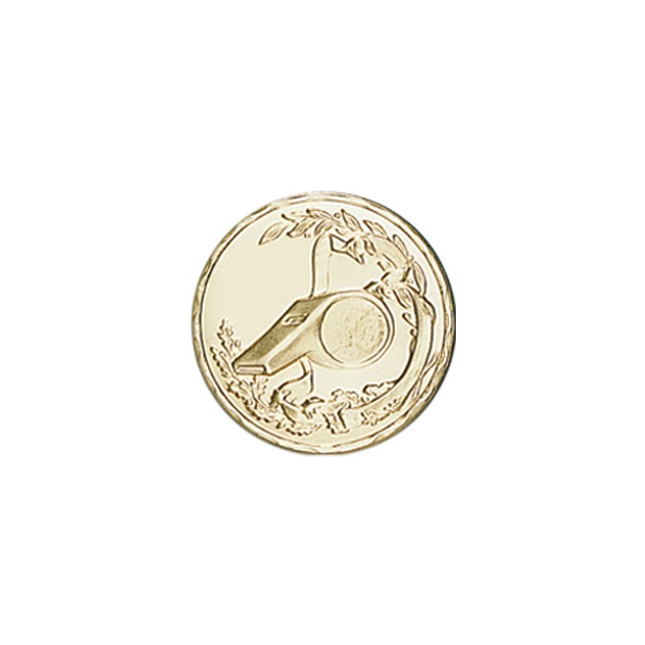 DISCO DORADO SILBATO Ø 2,5 CM