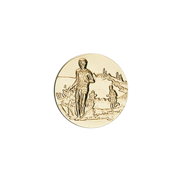 DISCO DORADO ATLETISMO Ø 2,5 CM