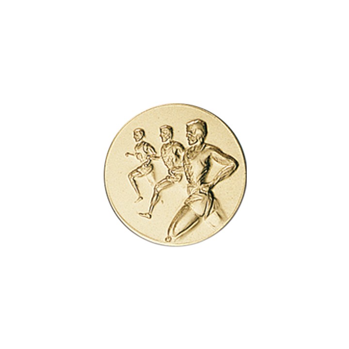 DISCO DORADO ATLETISMO Ø 2,5 CM