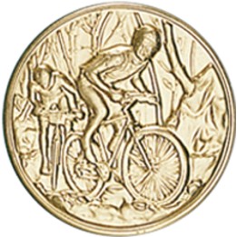 DISCO DORADO CICLISMO Ø 2,5 CM
