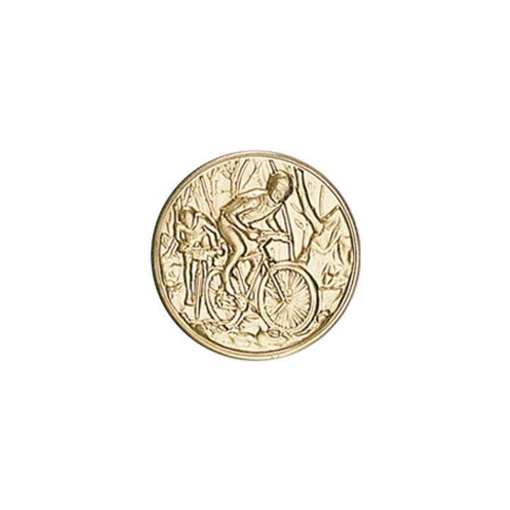 DISCO DORADO CICLISMO Ø 2,5 CM