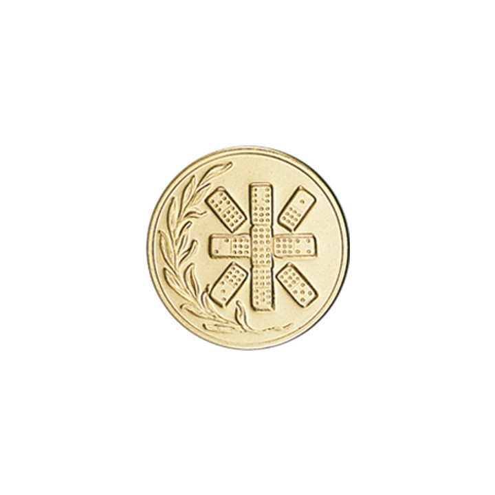 DISCO DORADO DOMINO Ø 2,5 CM