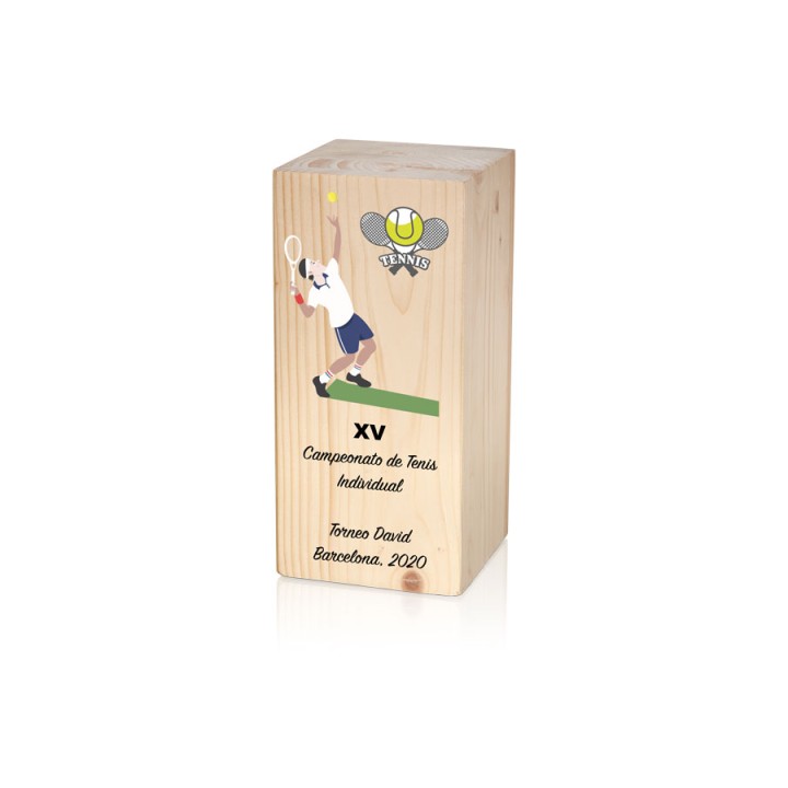TROFEO MADERA (R00) 18 CM (G1)