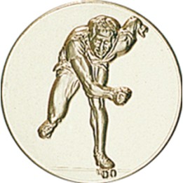 DISCO DORADO PATINAJE RUEDAS Ø 5 CM