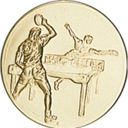 DISCO DORADO PING-PONG Ø 5 CM