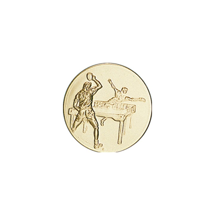 DISCO DORADO PING-PONG Ø 5 CM