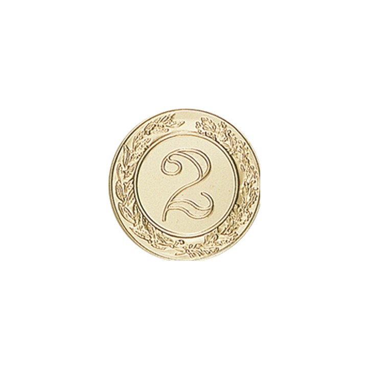 DISCO DORADO Nº 2 Ø 5 CM