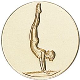 DISCO DORADO GIMNASIA DEPORTIVA Ø 5 CM