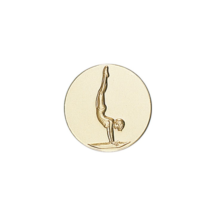 DISCO DORADO GIMNASIA DEPORTIVA Ø 5 CM