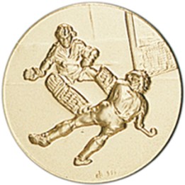 DISCO DORADO HOCKEY Ø 5 CM