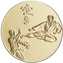 DISCO DORADO KARATE Ø 5 CM