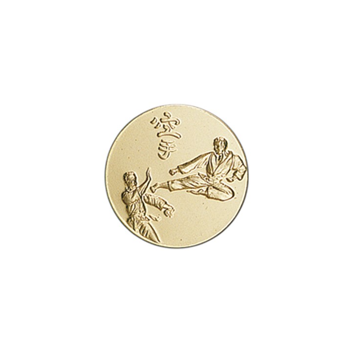 DISCO DORADO KARATE Ø 5 CM