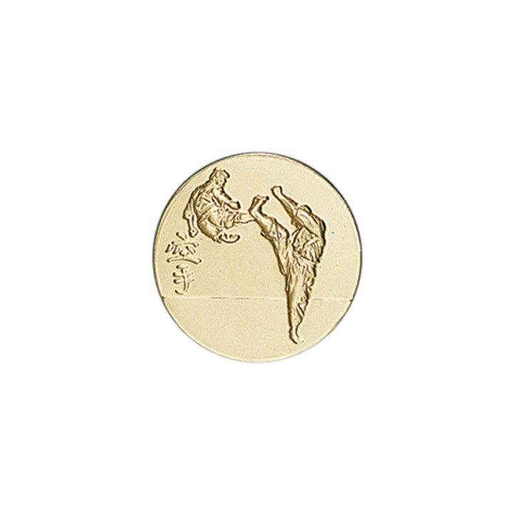 DISCO DORADO KARATE Ø 5 CM