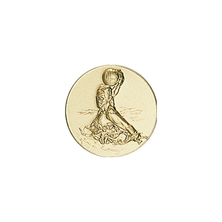 DISCO DORADO WATERPOLO Ø 5 CM