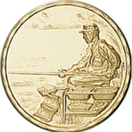 DISCO DORADO PESCA Ø 2,5 CM