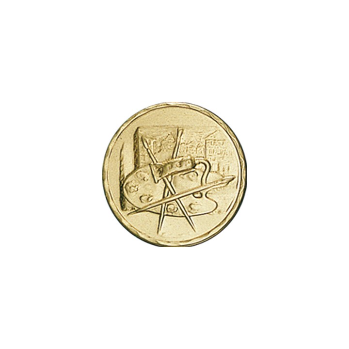 DISCO DORADO PINTURA Ø 2,5 CM