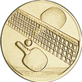 DISCO DORADO PING-PONG Ø 2,5 CM
