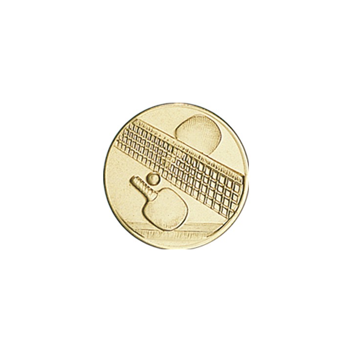 DISCO DORADO PING-PONG Ø 2,5 CM