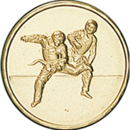 DISCO DORADO KARATE Ø 2,5 CM