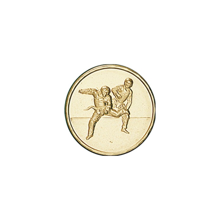 DISCO DORADO KARATE Ø 2,5 CM