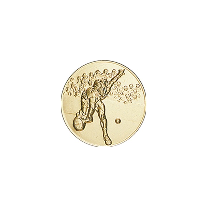 DISCO DORADO TENIS MASCULINO Ø 2,5 CM