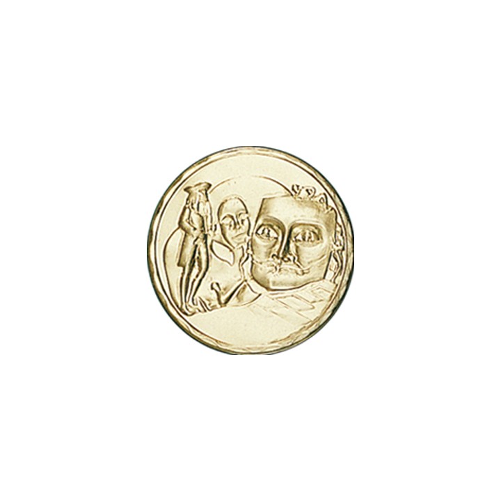 DISCO DORADO TEATRO Ø 2,5 CM