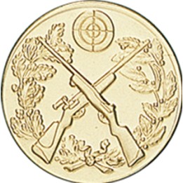 DISCO DORADO TIRO Ø 2,5 CM