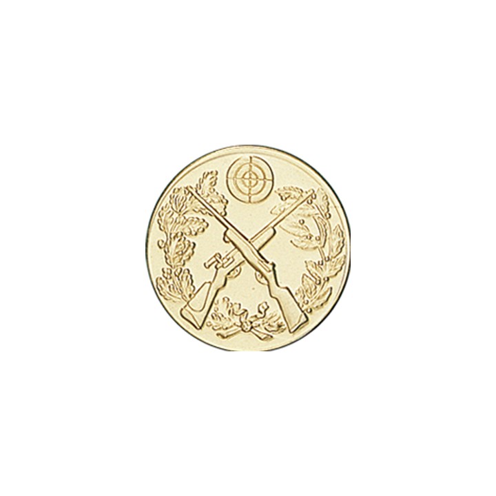 DISCO DORADO TIRO Ø 2,5 CM