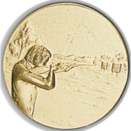 DISCO DORADO TIRO Ø 2,5 CM