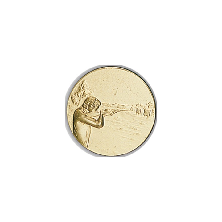 DISCO DORADO TIRO Ø 2,5 CM