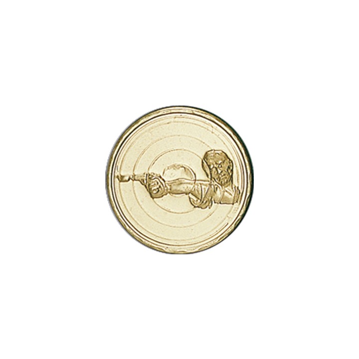 DISCO DORADO TIRO Ø 2,5 CM