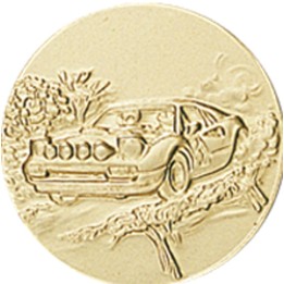 DISCO DORADO COCHES Ø 2,5 CM
