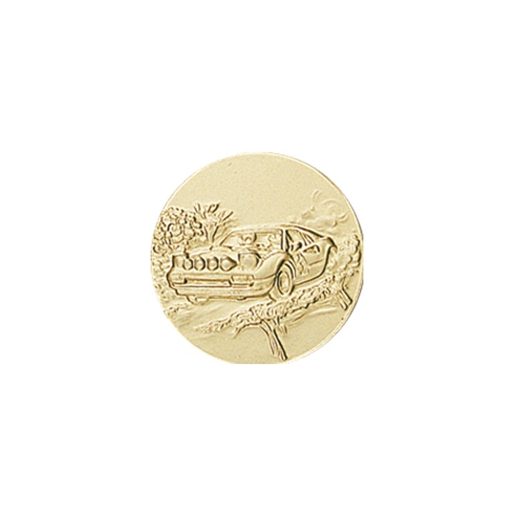 DISCO DORADO COCHES Ø 2,5 CM