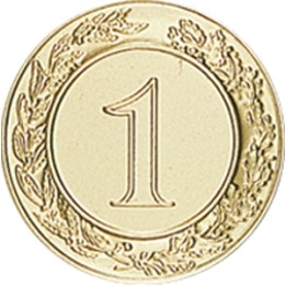 DISCO DORADO Nº 1 Ø 2,5 CM