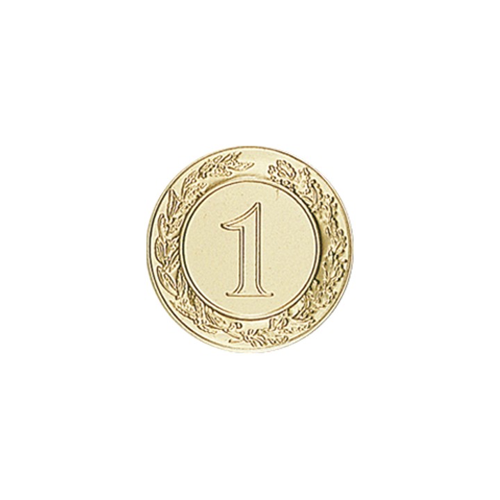 DISCO DORADO Nº 1 Ø 2,5 CM
