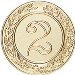 DISCO DORADO Nº 2 Ø 2,5 CM