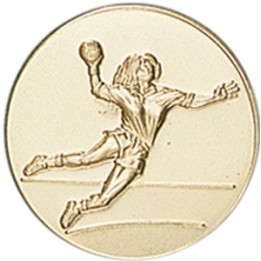 DISCO DORADO BALONMANO FEMENINO Ø 2,5 CM