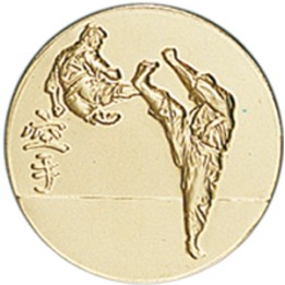 DISCO DORADO KARATE Ø 2,5 CM