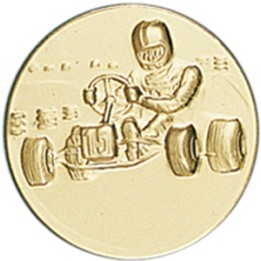 DISCO DORADO KARTS Ø 2,5 CM