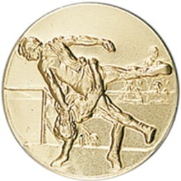 DISCO DORADO LUCHA Ø 2,5 CM