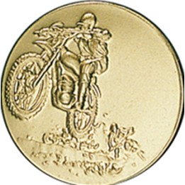 DISCO DORADO MOTOCROSS Ø 2,5 CM